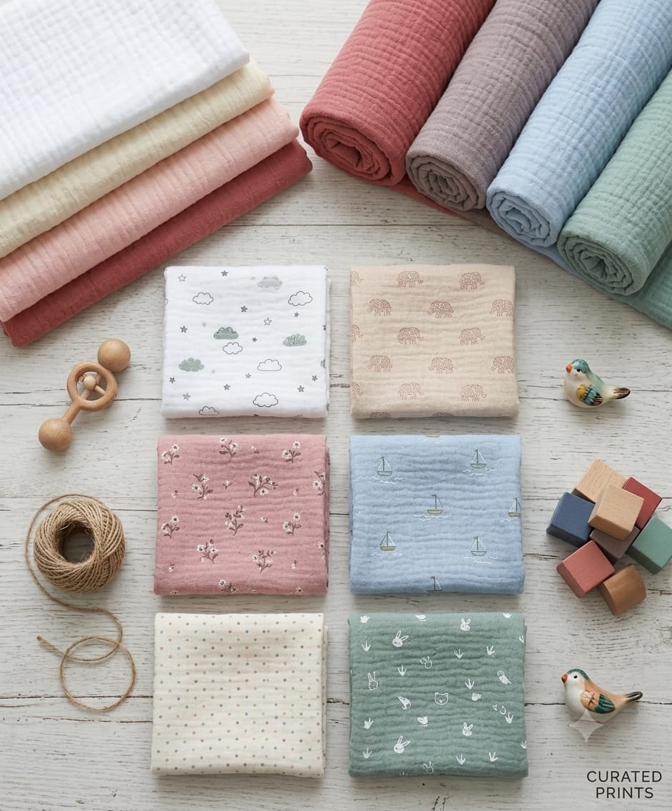 COTTON MUSLIN FABRICS