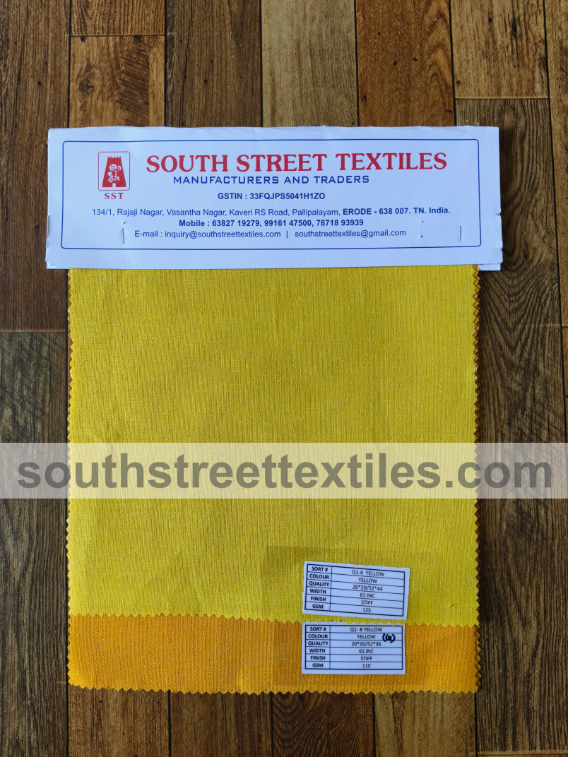 YELLOW BAG FABRIC